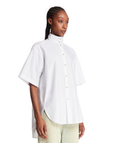 White Cotton Shirt | PDP | Antonia