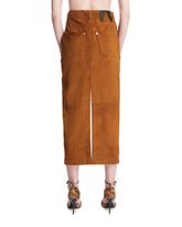 Brown Erika Suede Skirt | PDP | Antonia