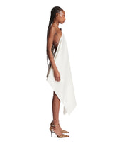 White Silk Oversized Top | PDP | Antonia