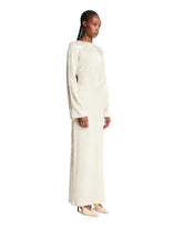 White Jacquard Dress | PDP | Antonia