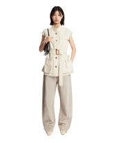 Beige Belted Vest - WELCOME PROMO (auto excl.) | PLP | Antonia