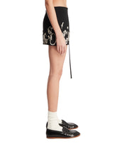 Black Wrap Mini Skirt | PDP | Antonia