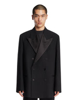 Black Double-Breasted Jacket - DRIES VAN NOTEN MEN | PLP | Antonia