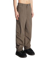 Green Straight-Leg Trousers | PDP | Antonia