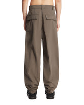 Green Straight-Leg Trousers | PDP | Antonia