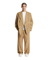 Beige Boxer-Effect Trousers - DRIES VAN NOTEN MEN | PLP | Antonia