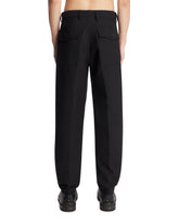 Black Straight Trousers | PDP | Antonia