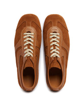 Sneakers In Suede Marroni | PDP | Antonia