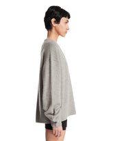 Light Gray V-Neck Sweater | PDP | Antonia