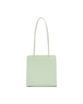 Green Leather Lisse Bag | PDP | Antonia