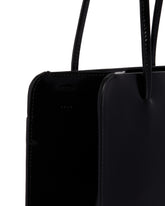 Borsa Lisse In Pelle Nera | PDP | Antonia