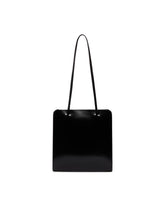 Borsa Lisse In Pelle Nera | PDP | Antonia