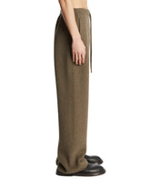 Green Cashmere and Wool Pants | PDP | Antonia