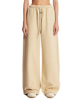 Beige Cotton Trousers | PDP | Antonia