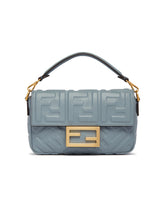 Blue Mini Baguette Bag | PDP | Antonia
