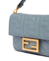 Blue Mini Baguette Bag | PDP | Antonia