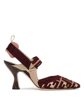 Burgundy FF Colibr Slingbacks - New arrivals women's shoes | PLP | Antonia