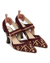 Burgundy FF Colibr Slingbacks - New arrivals women's shoes | PLP | Antonia