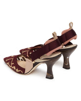 Burgundy FF Colibr Slingbacks | PDP | Antonia