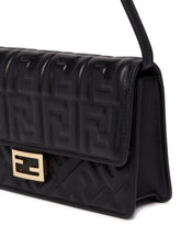 Black Wallet On Chain Baguette Bag | PDP | Antonia