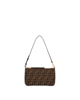 Borsa Flat Pouch Baguette Marrone - FENDI | PLP | Antonia