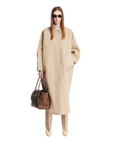 Beige Vada Cotton Parka | PDP | Antonia