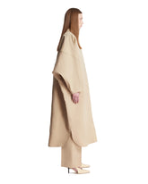 Beige Vada Cotton Parka | PDP | Antonia