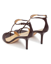 Brown R1S1022 T-Strap Sandals | PDP | Antonia