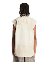 Beige Sleeveless Shirt | PDP | Antonia