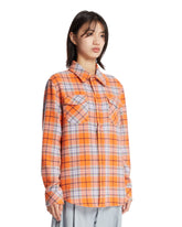Camicia Midnight Sun Tartan Arancione | PDP | Antonia