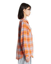 Camicia Midnight Sun Tartan Arancione | PDP | Antonia