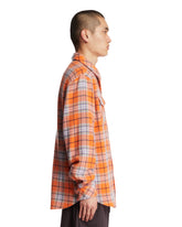 Camicia Midnight Sun Tartan Arancione | PDP | Antonia