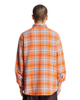 Camicia Midnight Sun Tartan Arancione | PDP | Antonia