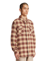 Brown Checked Cashmere Shirt | PDP | Antonia