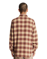 Brown Checked Cashmere Shirt | PDP | Antonia