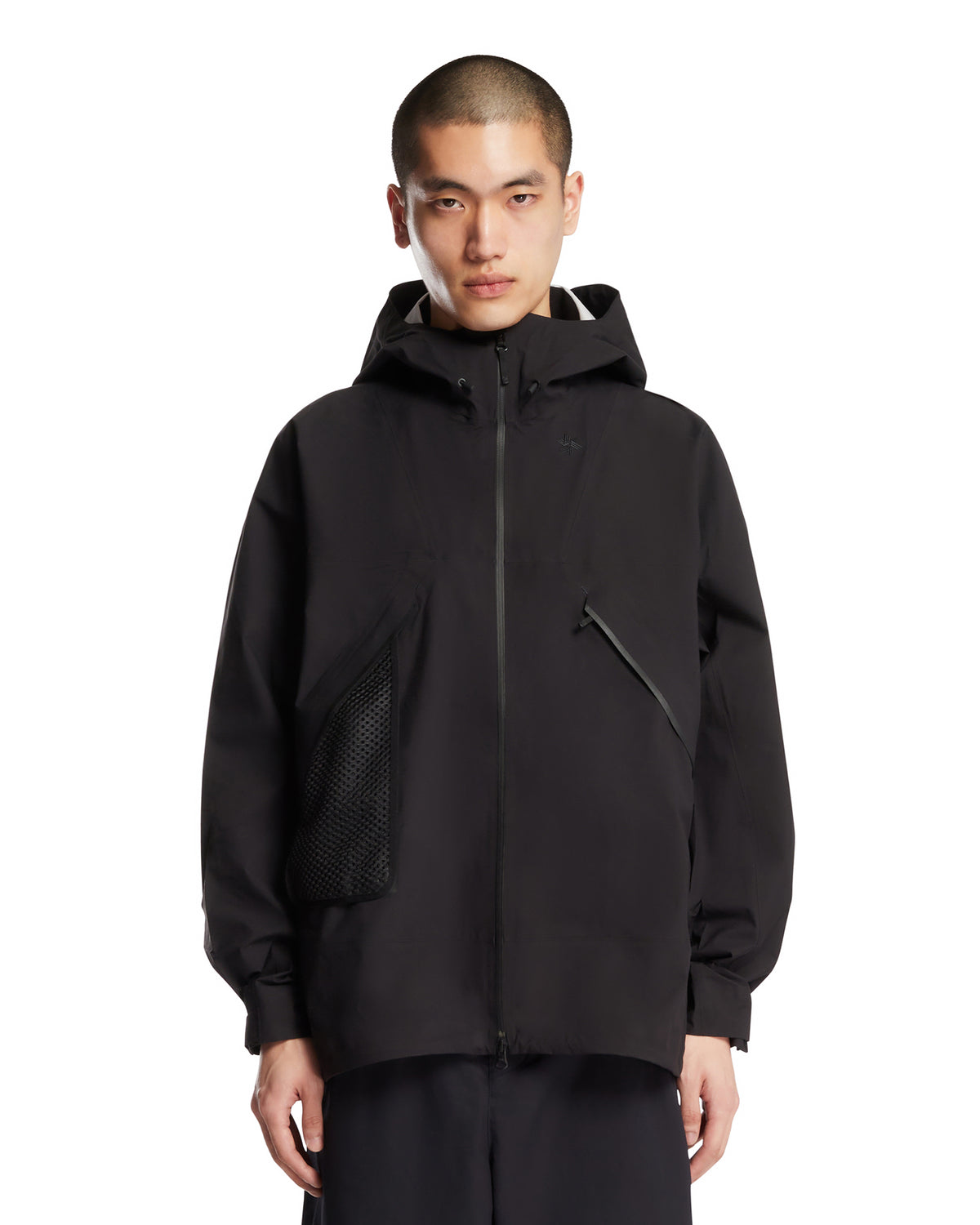 Black Pertex Shieldair Mountaineering Jacket | GOLDWIN - Antonia