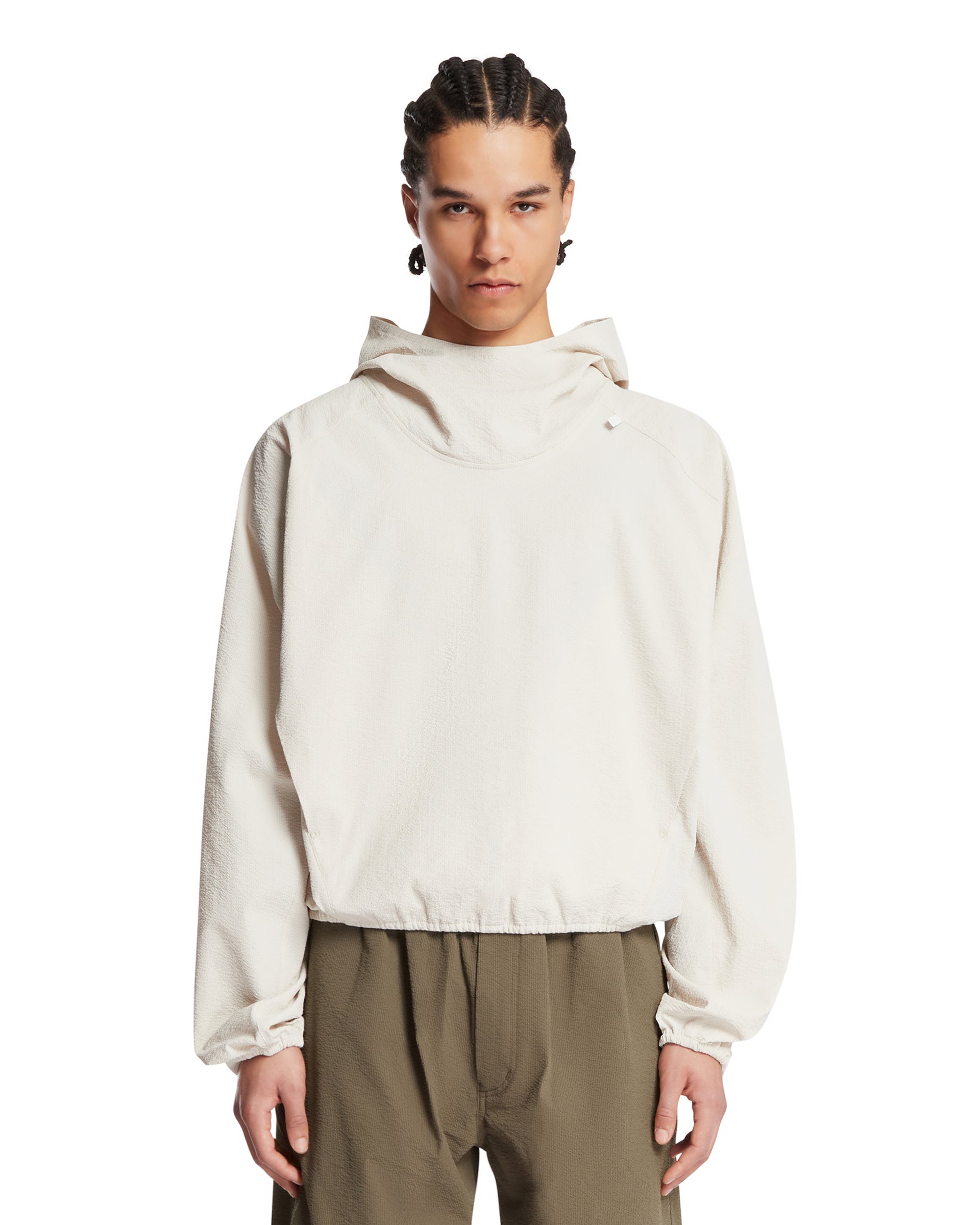 Gray Screen Anorak | GOLDWIN - Antonia