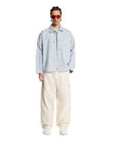 Camicia Retroreflective A Righe Azzurra - GOLDWIN MEN | PLP | Antonia