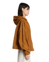 Yellow GG Hooded Jacket | PDP | Antonia