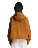Yellow GG Hooded Jacket | PDP | Antonia