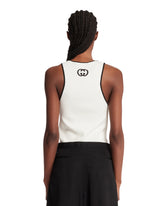 White-Detail Ribbed Top | PDP | Antonia