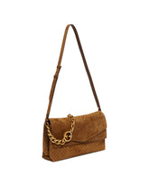 Brown Large Chain Shoulder Bag | PDP | Antonia
