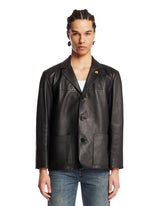 Black Nappa Leather Jacket | All | Antonia
