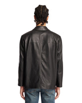 Black Nappa Leather Jacket | PDP | Antonia