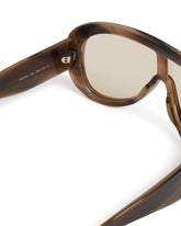 Beige Rectangular Sunglasses | PDP | Antonia