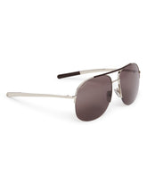 Silver Navigator Sunglasses | PDP | Antonia