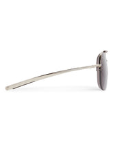 Silver Navigator Sunglasses | PDP | Antonia