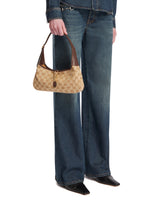 Beige Small Jackie Slim Shoulder Bag | All | Antonia