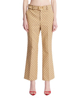 Beige Cotton Pants | PDP | Antonia