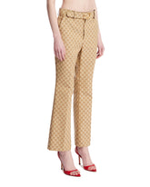 Beige Cotton Pants | PDP | Antonia